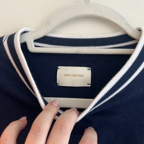 Aimé Leon Dore Navy Blue T-Shirt - Picture 5 of 5